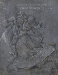 Pair of lovers with the Devil and Cupid, 1503