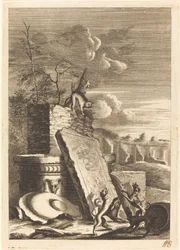Dogs Pursuing a Cat