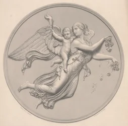 Morning, drawn by F. R. Roffe, engraved by William Callio Roffe, mid-19th century