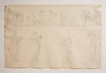 Apollo, the Graces and the Muses