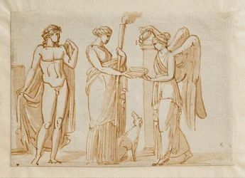 Bacchus, Diana and Victory