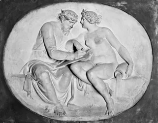 King Numa Pompilius Conversing with the Nymph Egeria in Her Grotto