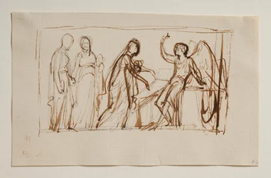 The Maries at the Sepulchre