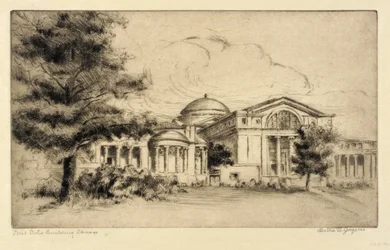 Fine Arts Building, Chicago (Facade, West)