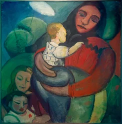Mother with Children