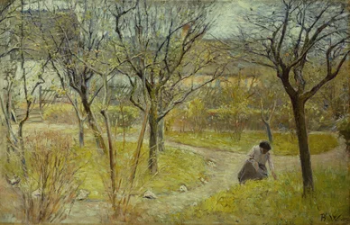 Spring Day in the Garden