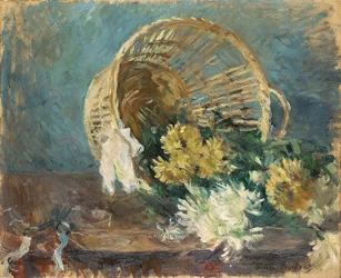 Chrysanthemums or The Overturned Basket