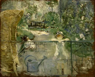 Girls in the Garden, also called The Basket