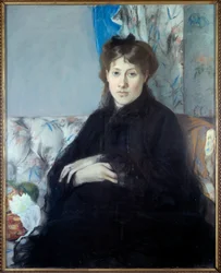 Portrait of Madame Edma Pontillon, née Morisot, Sister of the Artist