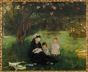 The lilacs at Maurecourt