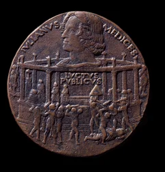 Bronze Medal on the Pazzi Conspiracy (1478)