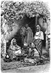 An Arab family of Tlemcen, Algeria