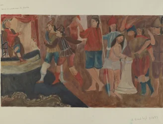 Station of the Cross No. 1: Jesus is Condemned to Death