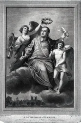 Apotheosis of Handel, 1787