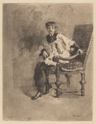 Seated Acolyte, c. 1872