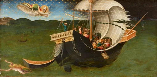 St Nicholas of Bari Banishing the Storm, 1433-1435