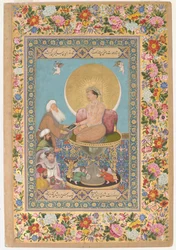 Jahangir Preferring a Sufi Shaikh to Kings