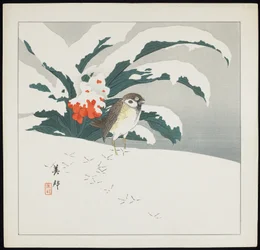 Bird in Snow, early 20th century
