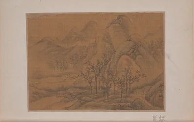 Landscape (miniature from album of eleven paintings)