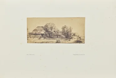 Orchard with Barn