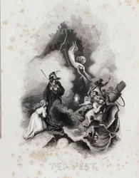 Engraving for the First Act of William Shakespeare