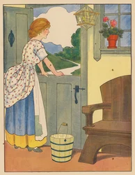 Nursery rhyme: The Bunch of Blue Ribbons