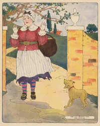 Nursery rhyme: The Old Woman and the Pedlar