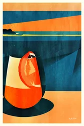 Coastal Sunset Drink