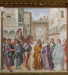 The Meeting of St Joaquin and St Anne
