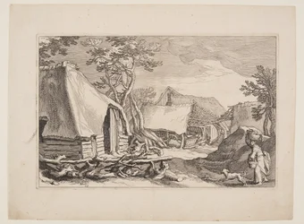Plate 18, from Landscapes with Farmhouses