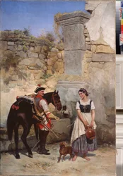 Scene at the Well
