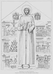 Portrait of St Francis of Assisi