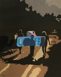 Shadowy Skull Procession