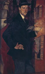 Portrait of the Artist Mstislav Dobuzhinsky
