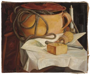Still Life with Candle