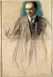 Portrait of the Artist Kusma Petrov Vodkin