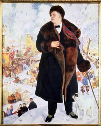 Portrait of the Singer F.I. Shalyapin