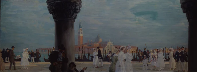 Promenade in Venice, 1907-1908