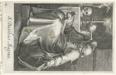 Saint Basil the Great as a Hermit