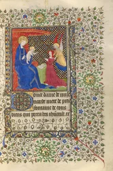A Patron Presented to the Virgin and Child