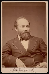 Portrait of James Abram Garfield