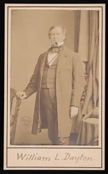 Portrait of William Lewis Dayton, Before 1864