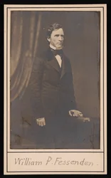 Portrait of William Pitt Fessenden 1806-1869
