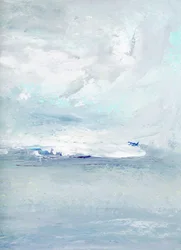 Distant Plane Clouds