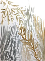 Earthy Botanical Abstract