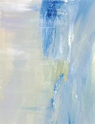 Soft Blue Abstract Strokes