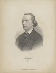 Portrait of the Pianist and Composer Carl Heinrich Carsten Reinecke
