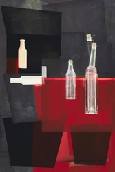 Abstract Bottle Composition