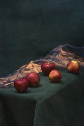 Moody Red Apples