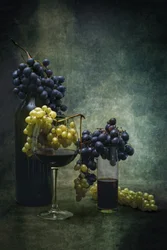 Rich Grapes and Wine